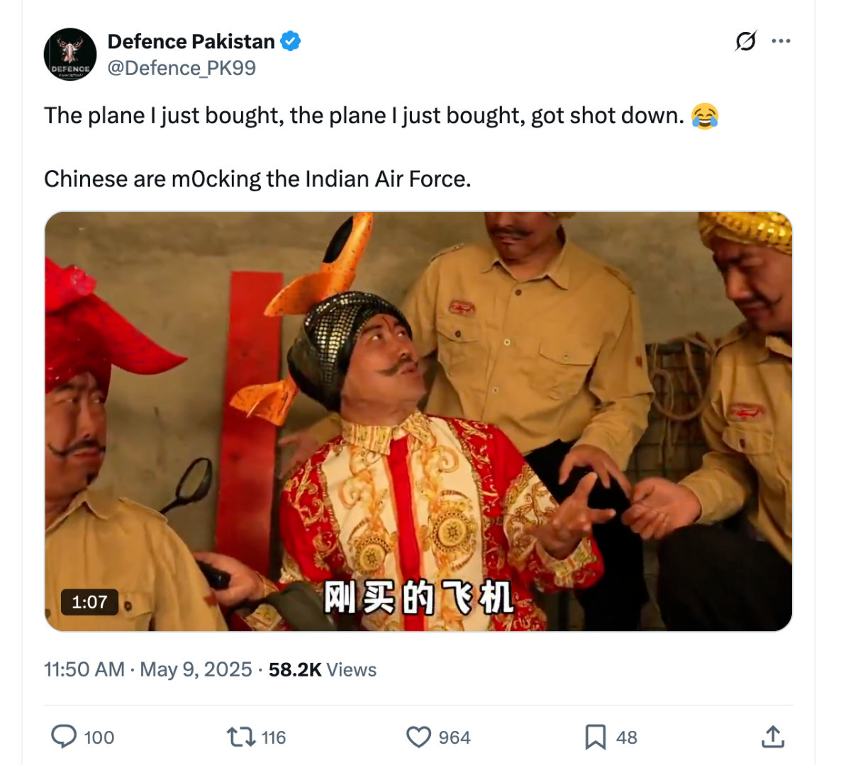 这下好了，全世界都玩嗨了～刚买的飞机，刚买的飞机～海外社媒满屏都是刚买的飞机 ​