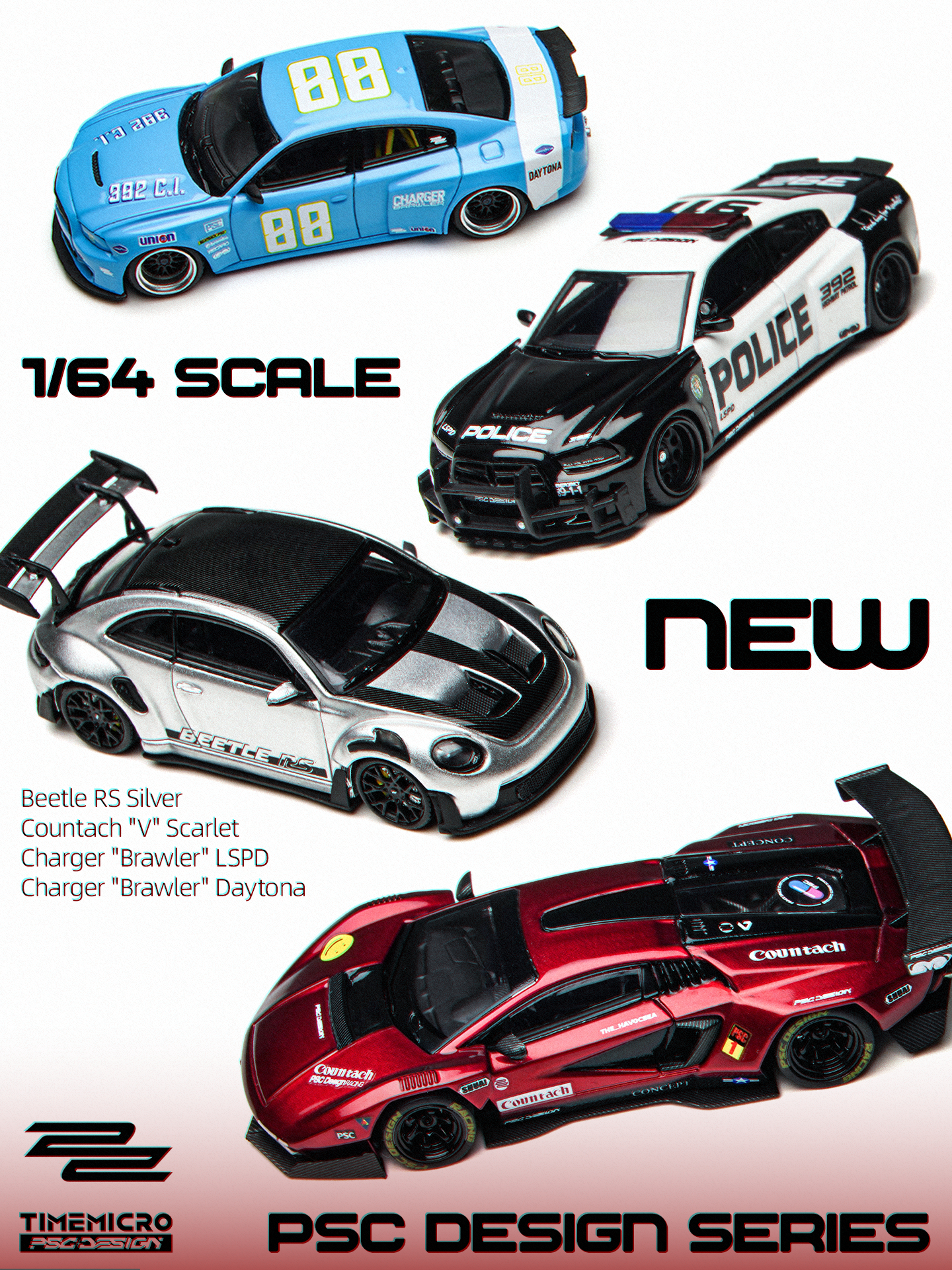 LSPD？阿基拉？看看PSC Design几款新小车TimeMicro × PS