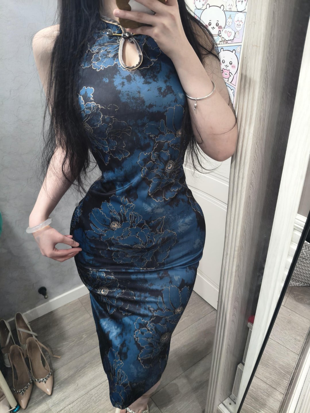 好美的兰陵王旗袍 