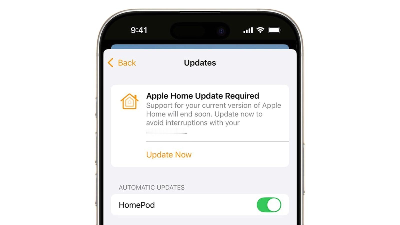 【Apple 将​​家庭 App 更新要求推迟至 2026 年 2 月】根据 A