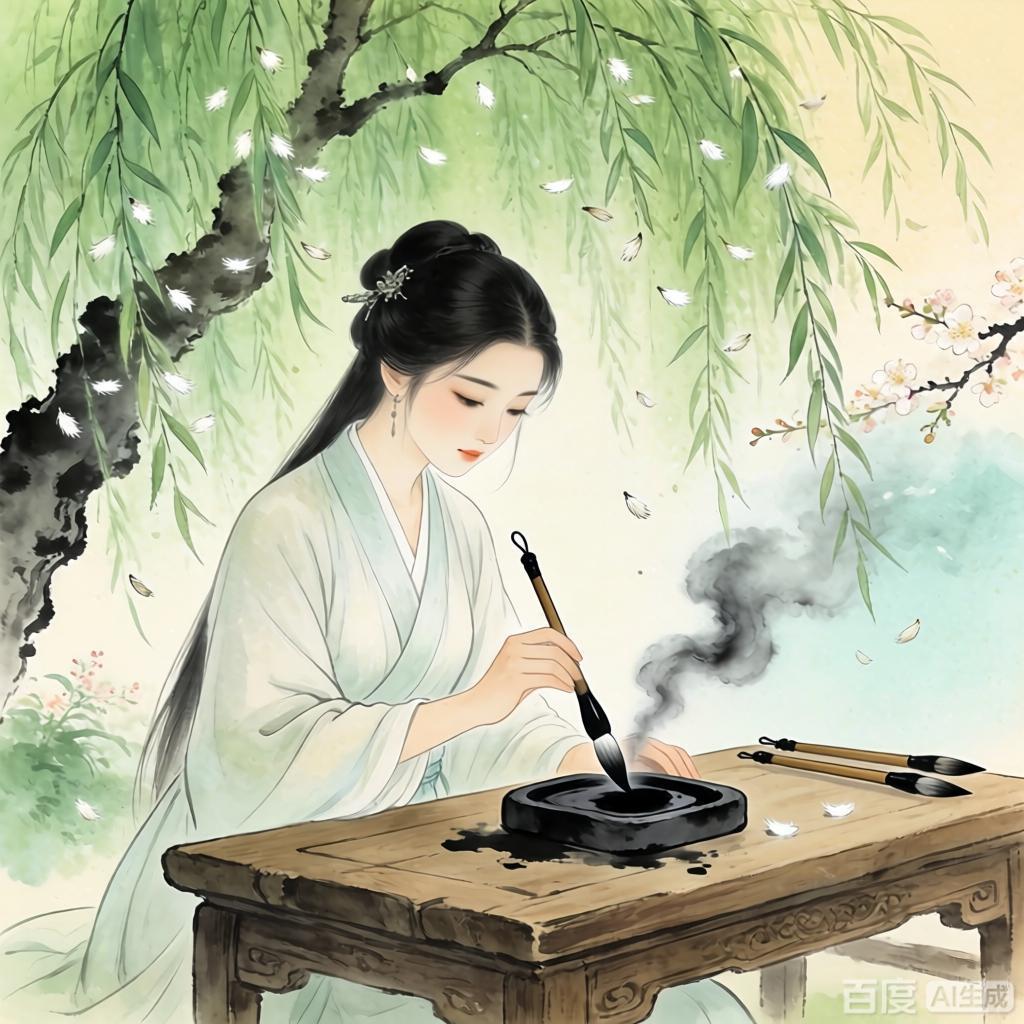上联：轻捻墨香诗柳韵，
下联：慢斟清酒伴琴音，
下联：静倚寒窗寻雅句。