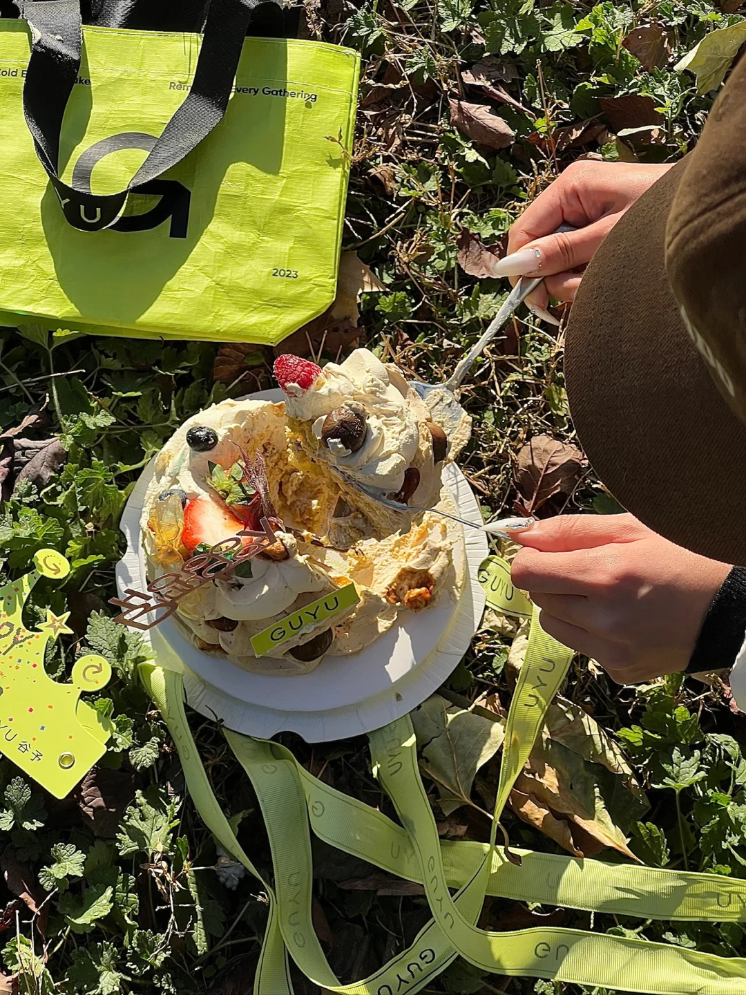 秋冬的第一款蛋糕给了谷予！！真的值得！！