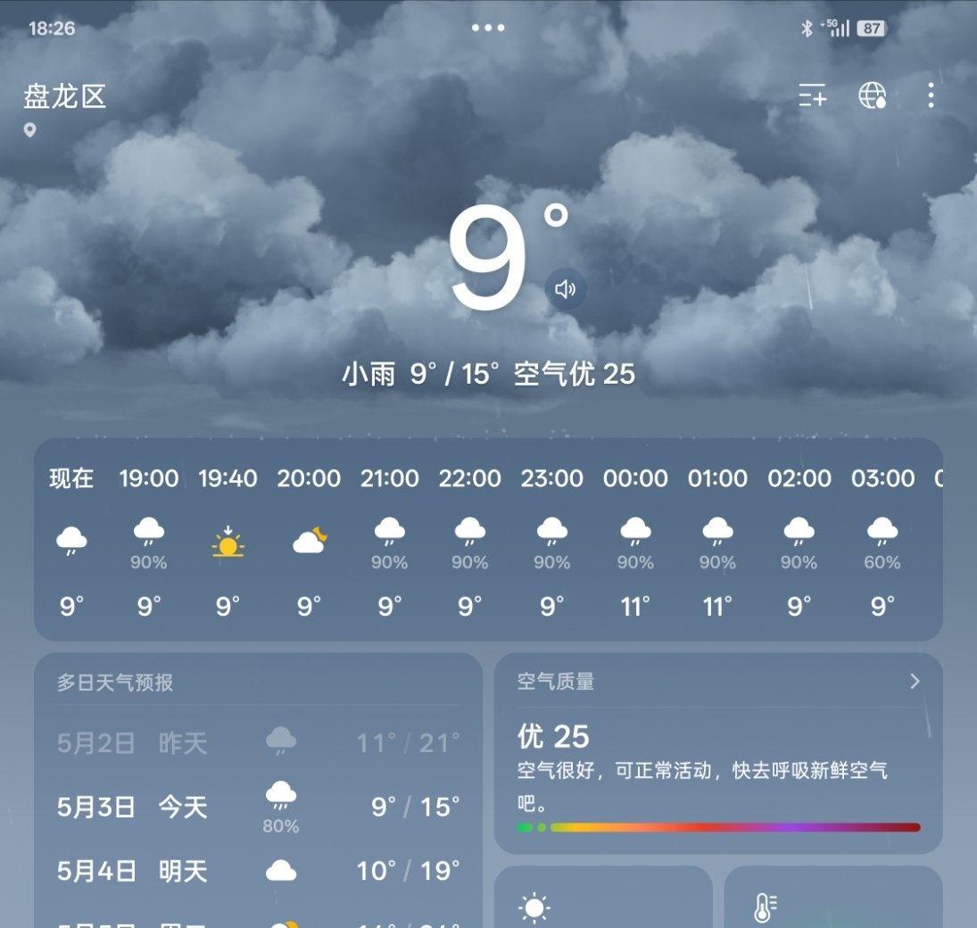 入夏失败，又回到冬天了 ​​​