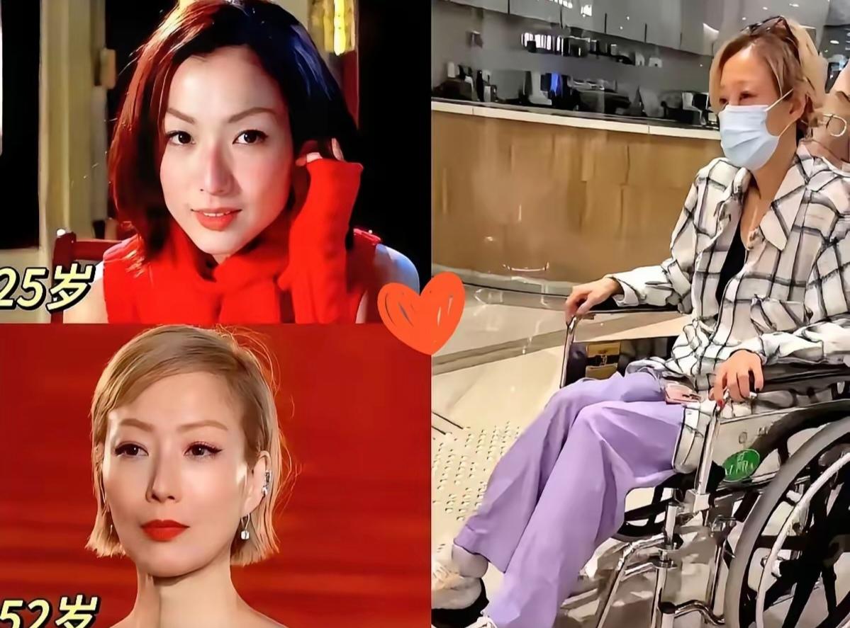 郑秀文坚持每天跑0公里十几年
结果腰部撕裂坐轮椅
中年人运动真得悠着点！

53