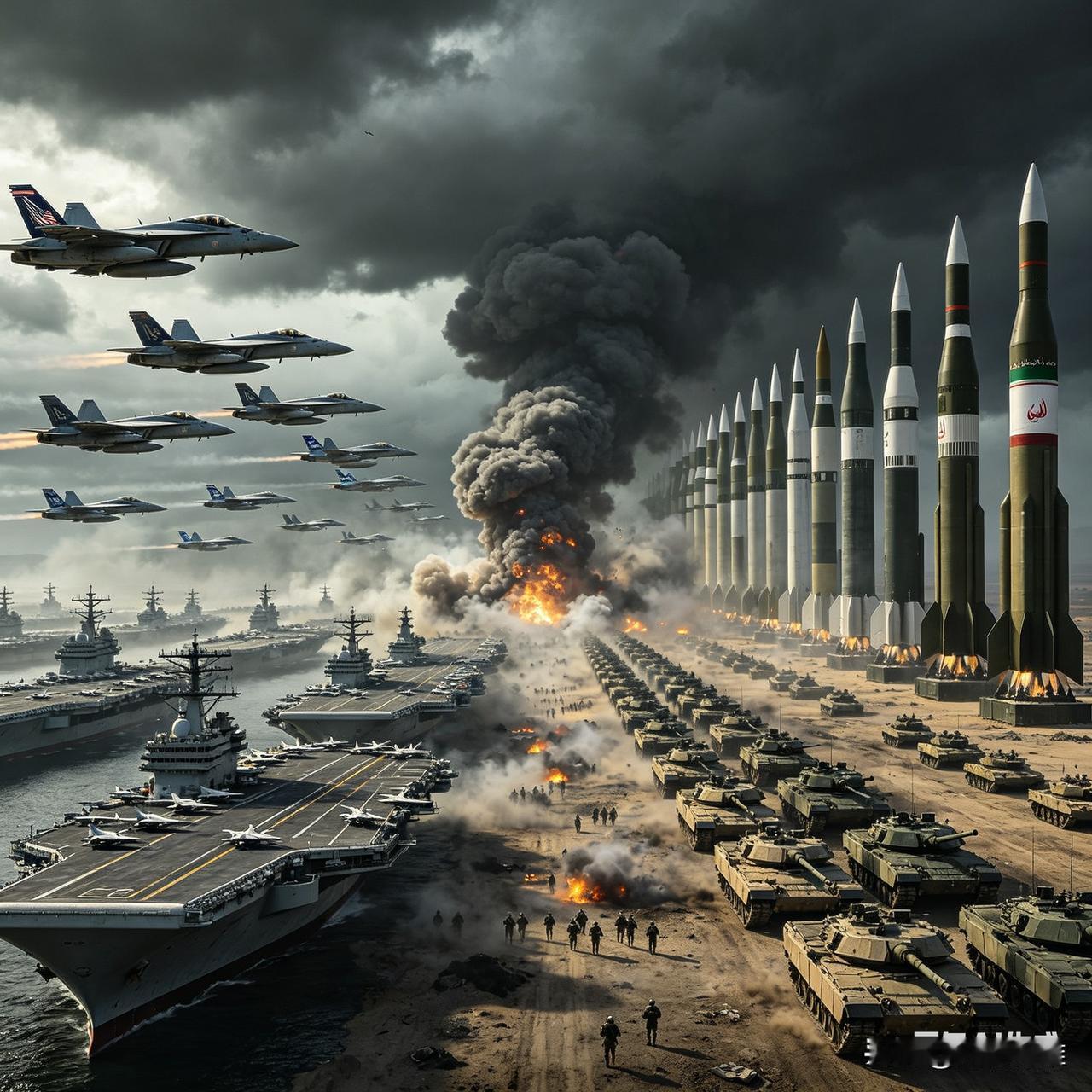 美以这周会重新对伊朗开战吗？双方信息反转太快，一天一个样。感觉还有开战的可能。