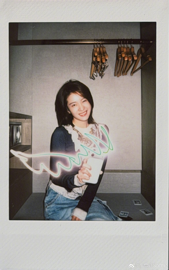 张雪迎电子手绘签张雪迎拍立得电子签 电子手绘签很有创意 ​​​
