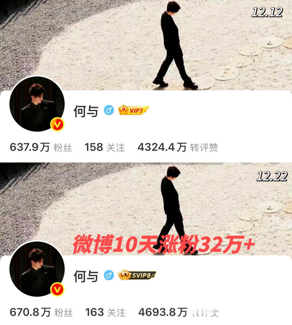 恭喜何与有效播剧！！！自《双轨》12月13日晚上空降，截止到12月22日晚上超点