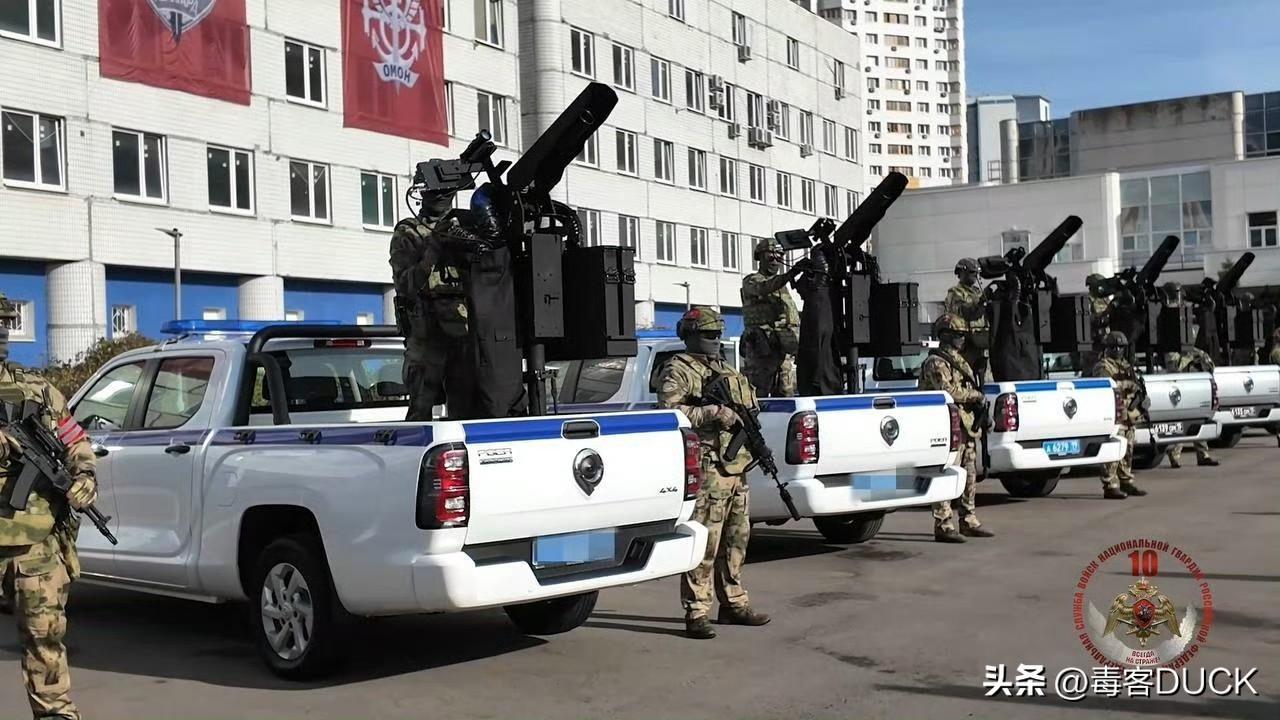 中国制造在世界范围内的扩张
俄罗斯卫队总局发布的相关视频，一支莫斯科市的机动射击