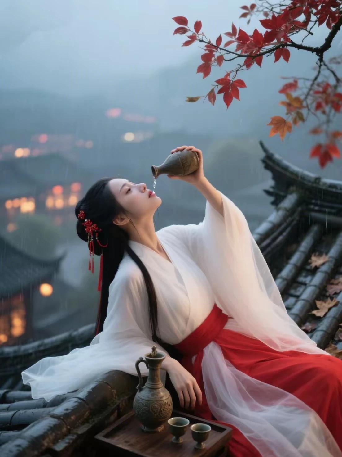 上联：人生几何当纵酒
下联：青春作伴好还乡