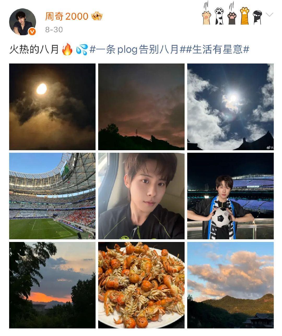 周奇也是干上吃播了 我支持吃播全国巡吃！火锅、泡馍、螺蛳粉都安排上吧！这绝对老吃