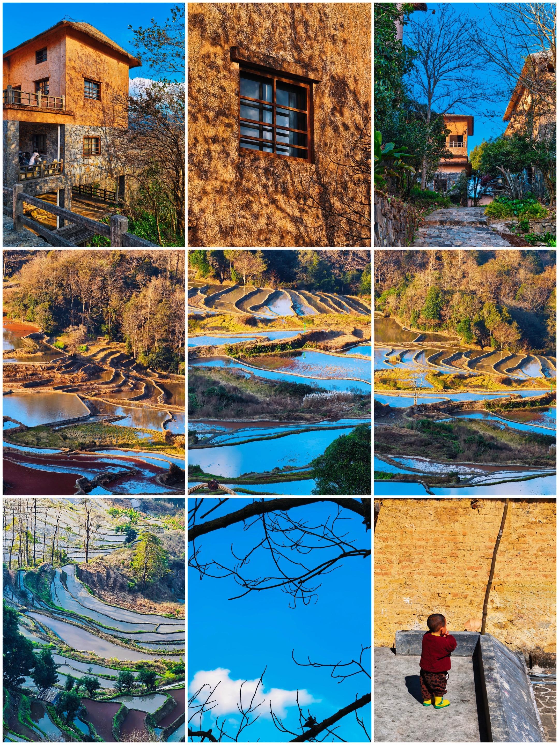 在元阳，看山、田、舍间的光影交织与岁月沉淀