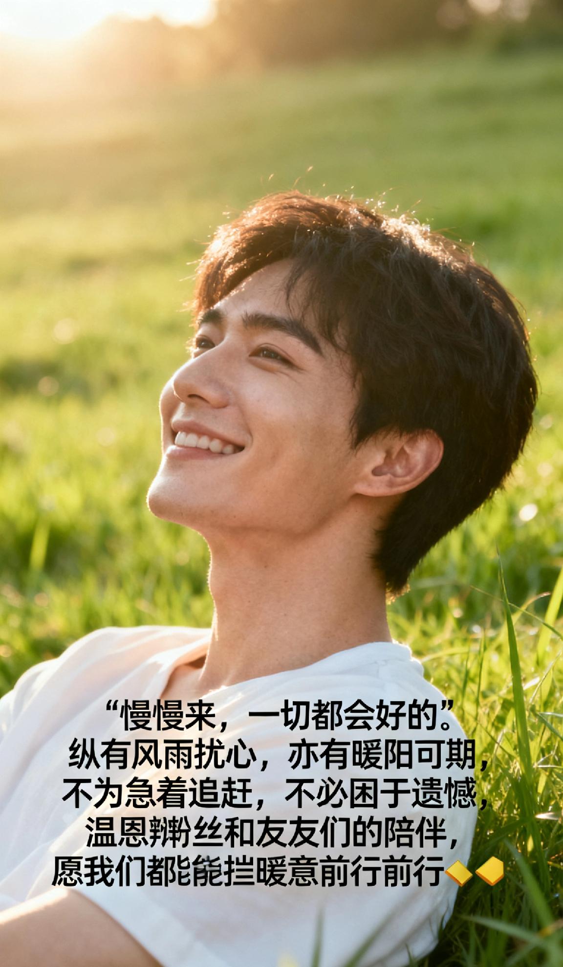 经常安慰自己的一句话是什么慢慢来，一切都会好的。纵有风雨扰心，亦有暖阳可期，不必