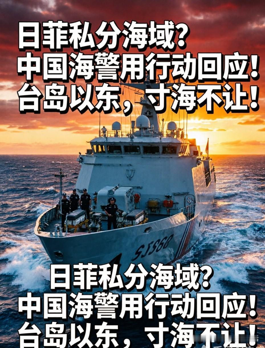 日菲想绕开中国私分海域？中国海警直接用行动给出了最强硬的回答！

近期，日本和菲