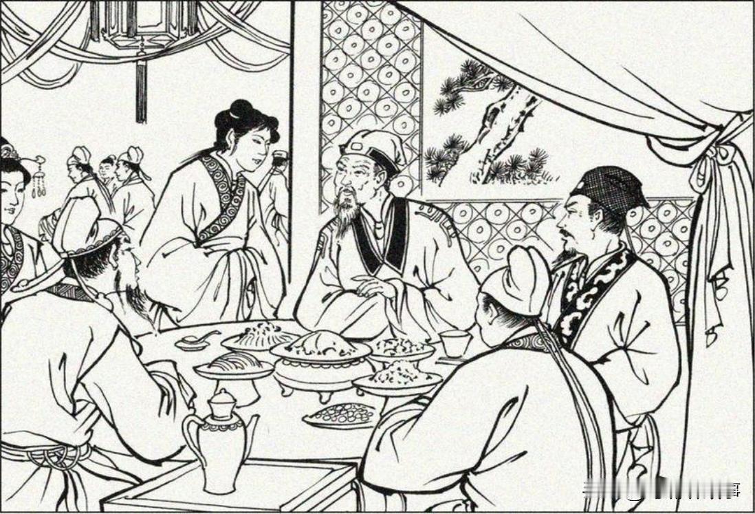 乾隆年间，有一个侍郎，五十多岁了，娶了一个年轻漂亮的女子做了填房。结婚当晚，同僚