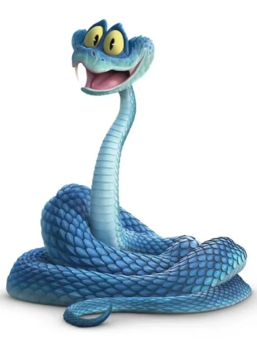 【什么？我们蛇的秘密被拍出来了？】《疯狂动物城2》最近热映，电影里新出现的小蛇"