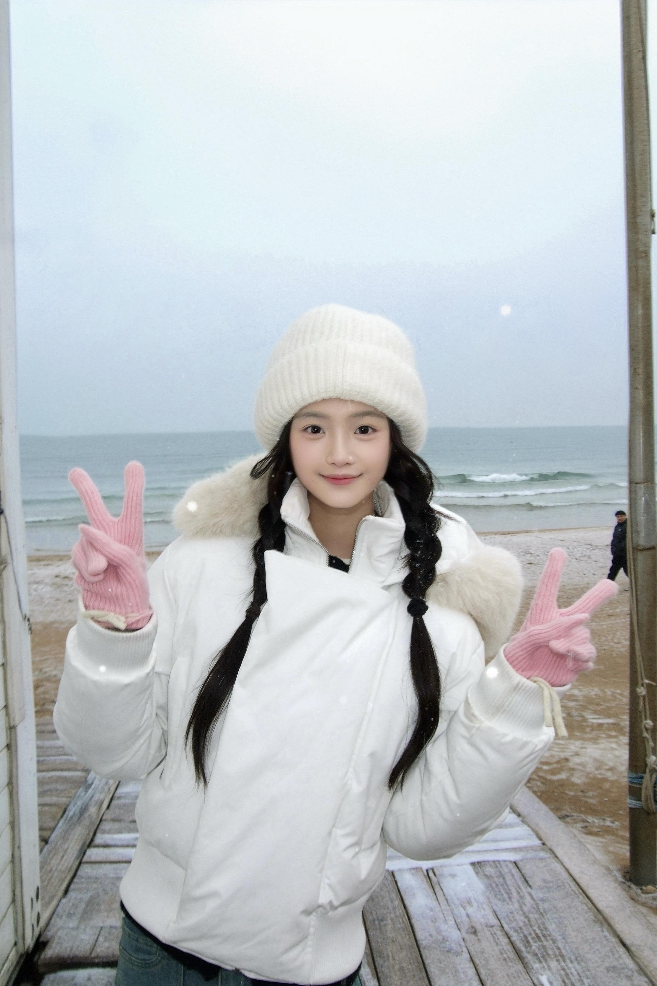 我的世界忽然 冰天白雪❄️