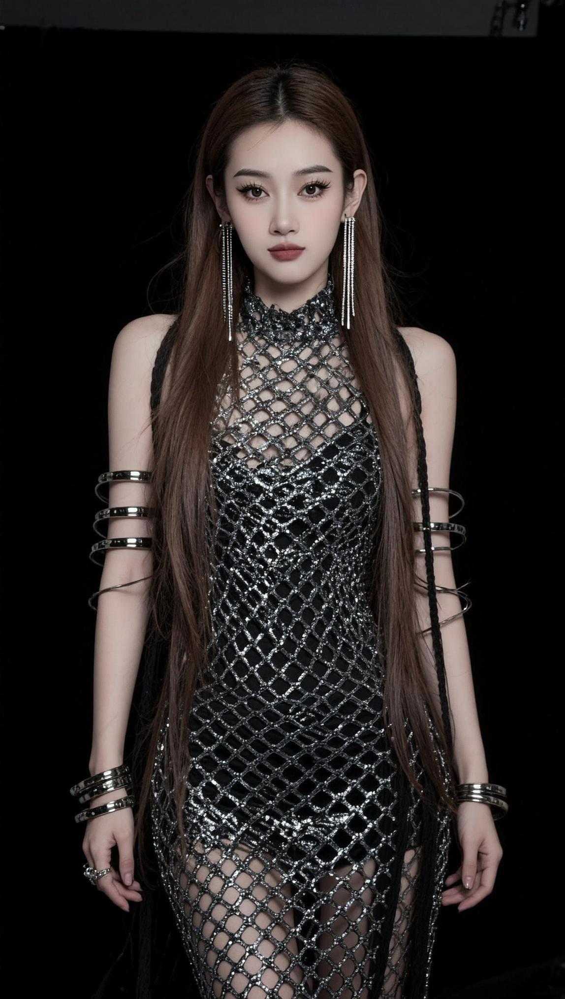 AI赛博金属风 抖音ai创作 抖音玩法合伙人计划。