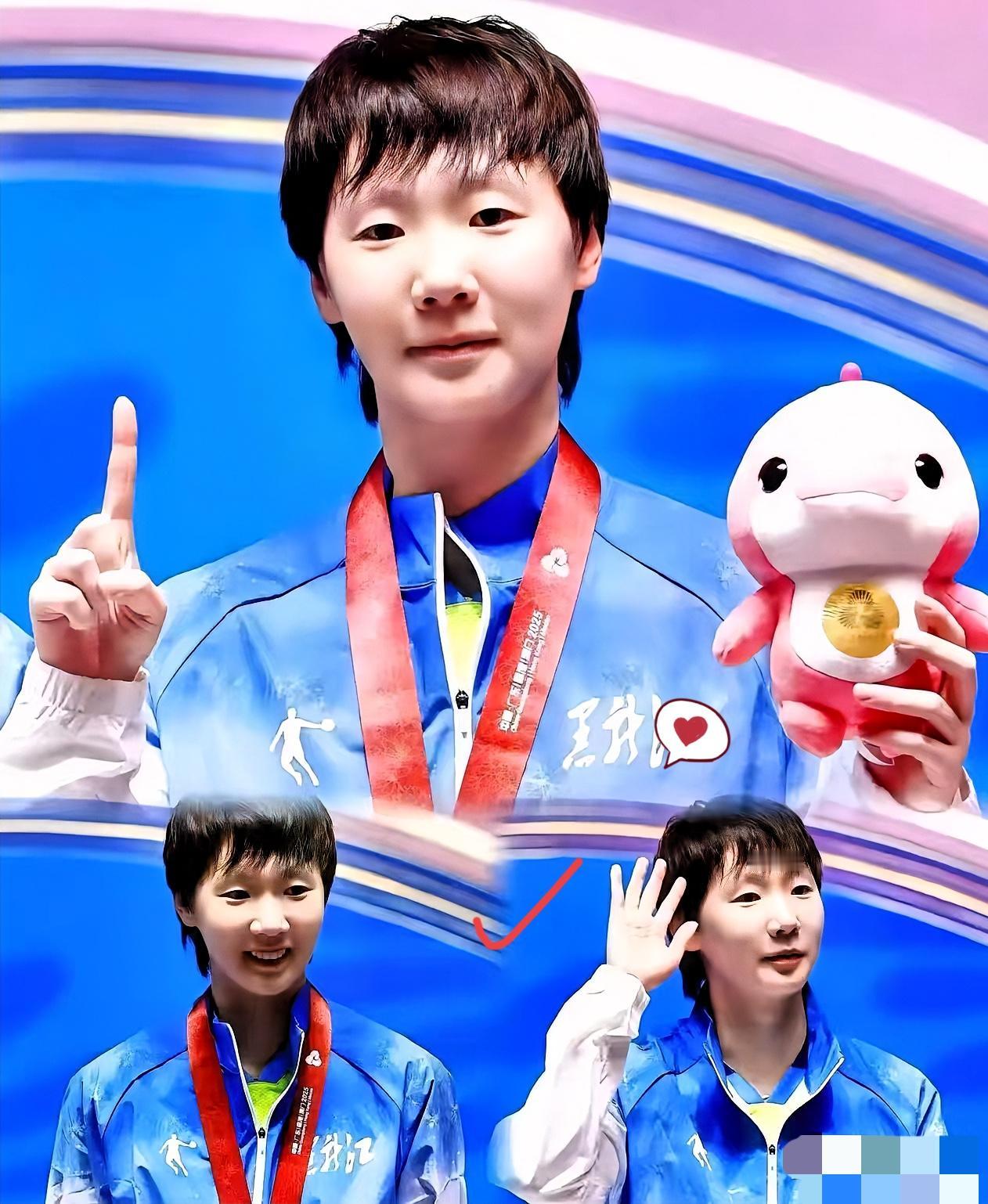 王曼昱的商业价值真的变了！
不是因为她拿了多少块金牌，
也不是因为代言费涨到了八