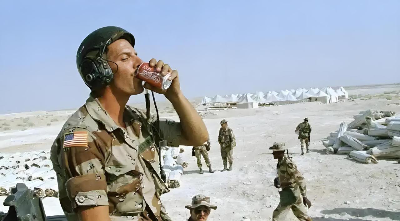 美伊这一轮交锋持续了三十多天，在这段时间内，前方的五万美军消耗了大约九十五万加仑