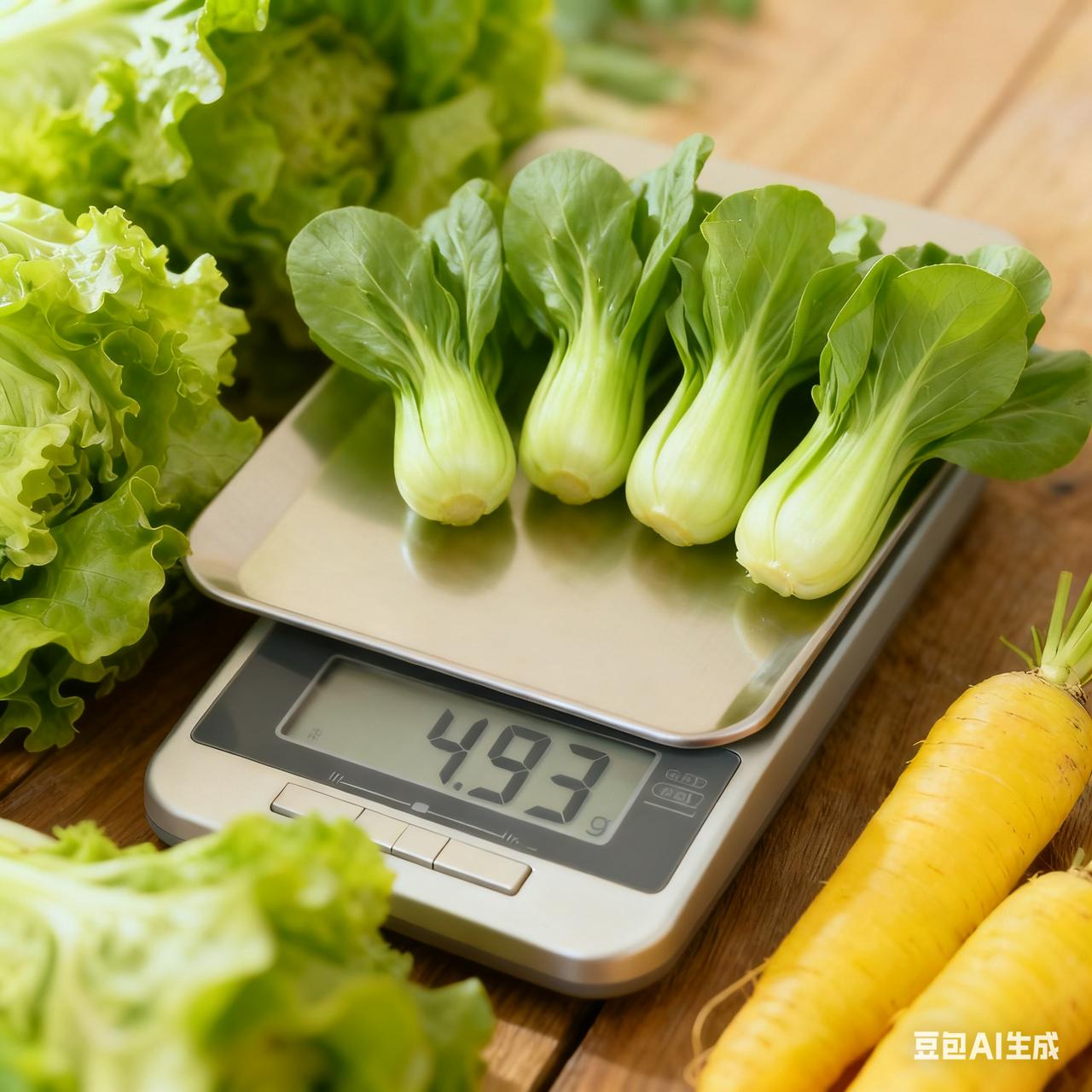 今天我有点太小家子气了。

早上我去买菜， 被老板的算法给点了一下。

我买了四