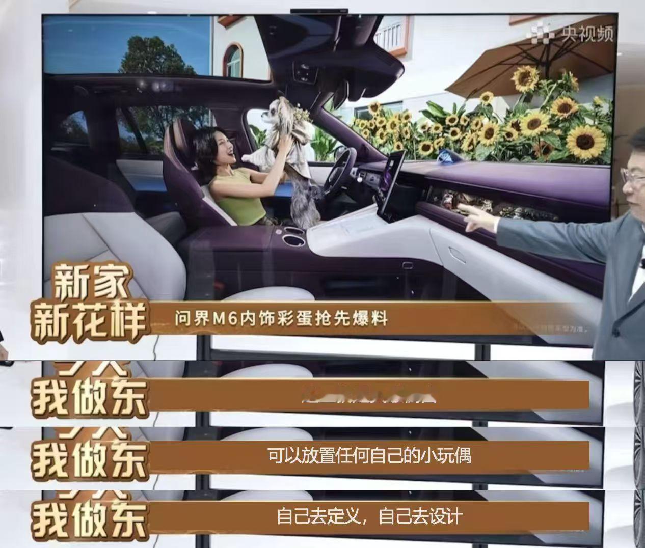 问界M6的核心设计理念紧紧围绕“悦己”二字，专注于年轻个人与伴侣、好友的出行场景