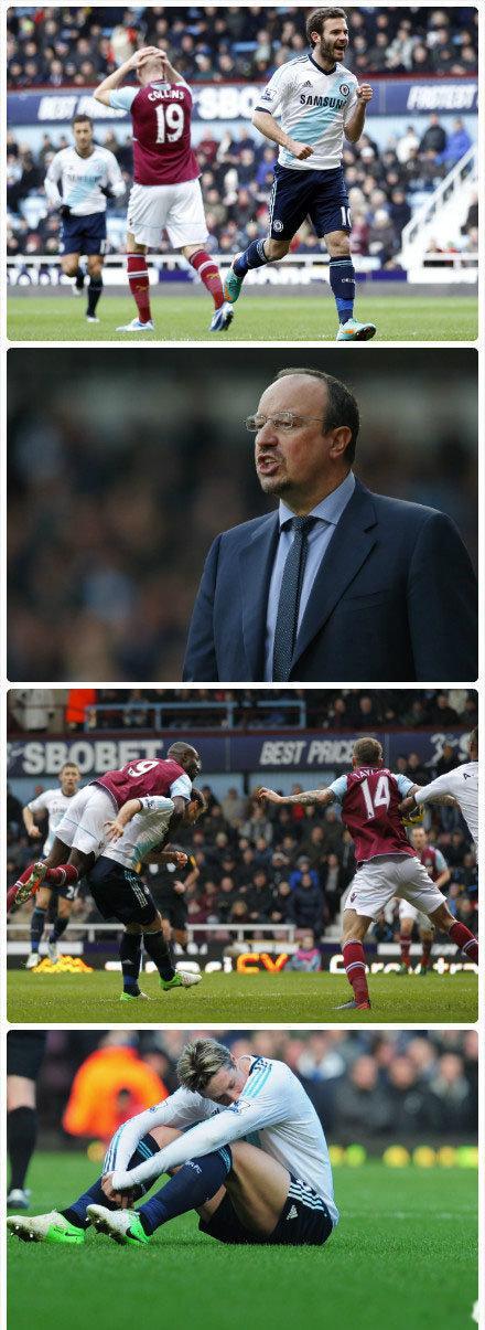 【英超-玛塔破门切尔西遭逆转 1-3西汉姆】北京时间12月1日晚，托雷斯助攻马塔