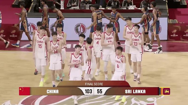 U18亚洲杯中国男篮大胜斯里兰卡，主要球员打分：2人优秀！

1、张懿赵杰（锋线