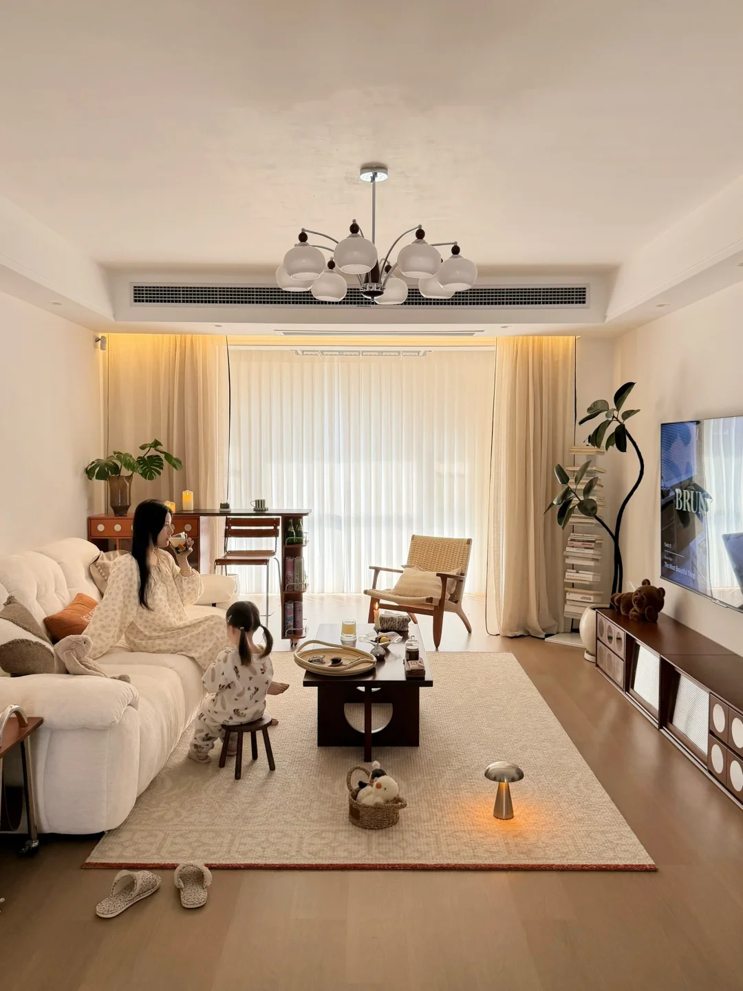 恭喜我们吧！一家三口住进110㎡梦中情房🏠