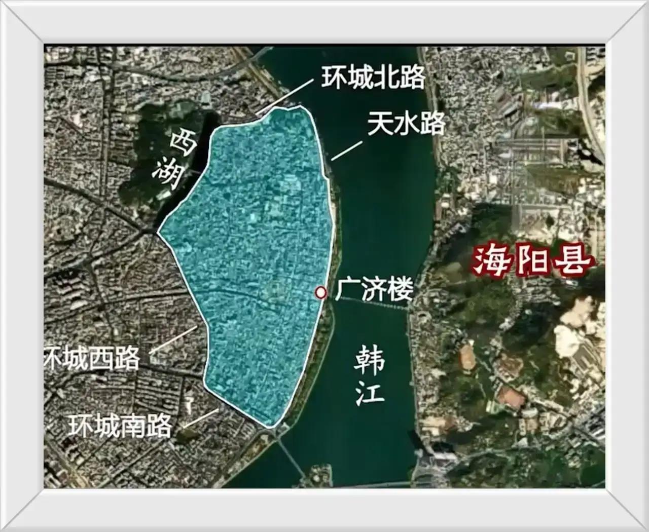 明代海阳县县城图