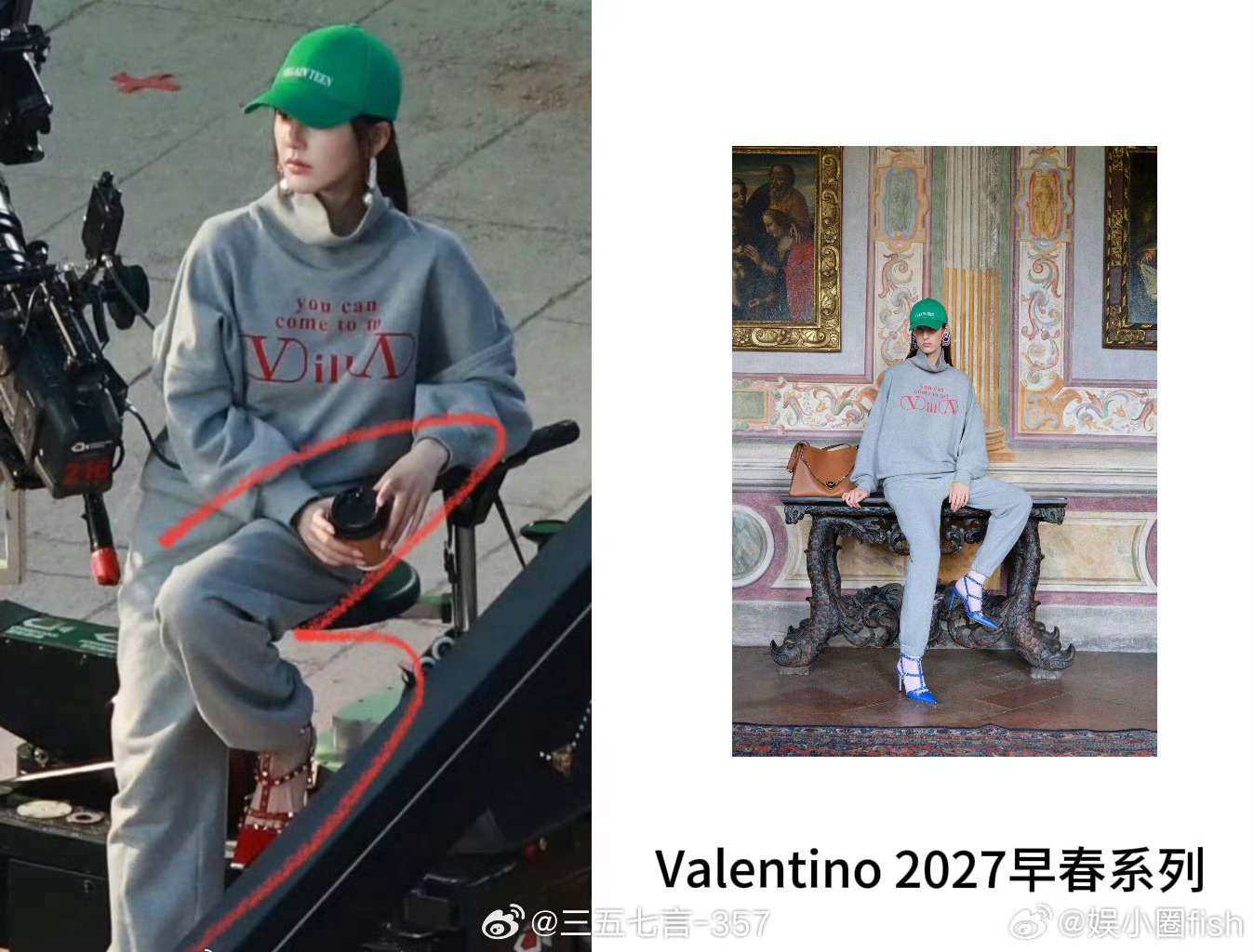 赵露思真的代言华伦天奴了果然时尚圈看的不是作品有多好而是一个的话题度足不足以给品