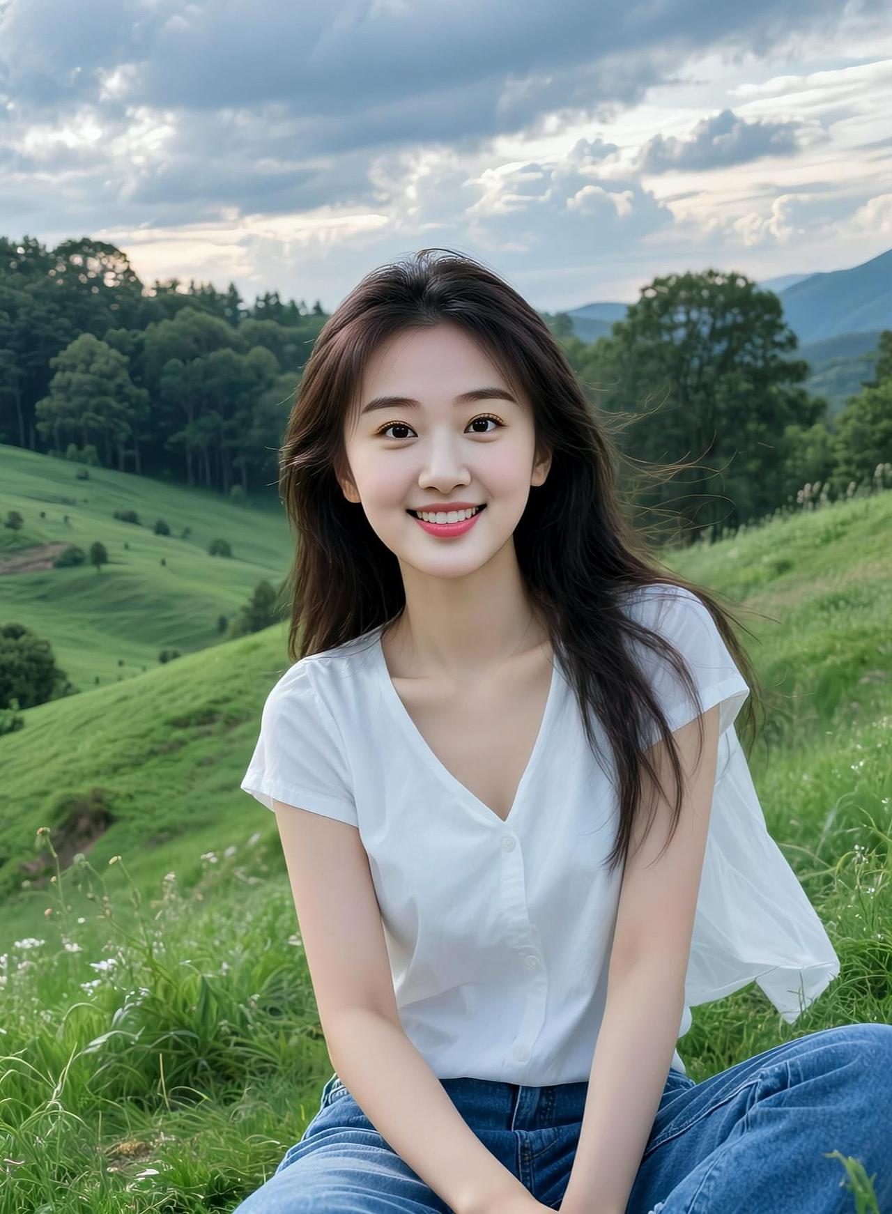 AI清新人像写真 抖音ai创作 自恋一下原来我也可以这么美