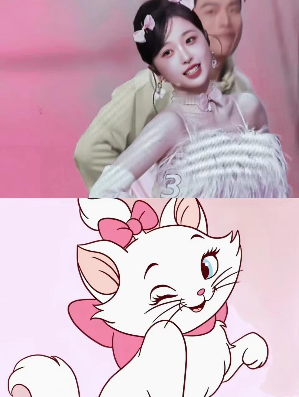 虞书欣在干嘛呀舞台照 欣儿猫的时候[許欣願]✨🐈期待舞台🥺🥺🥺 