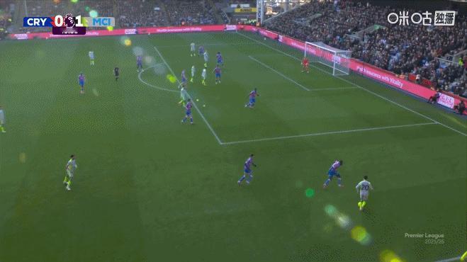 5连胜！大伙如何评价水晶宫0比3曼城 这场英超第16轮比赛？41'  0-1  