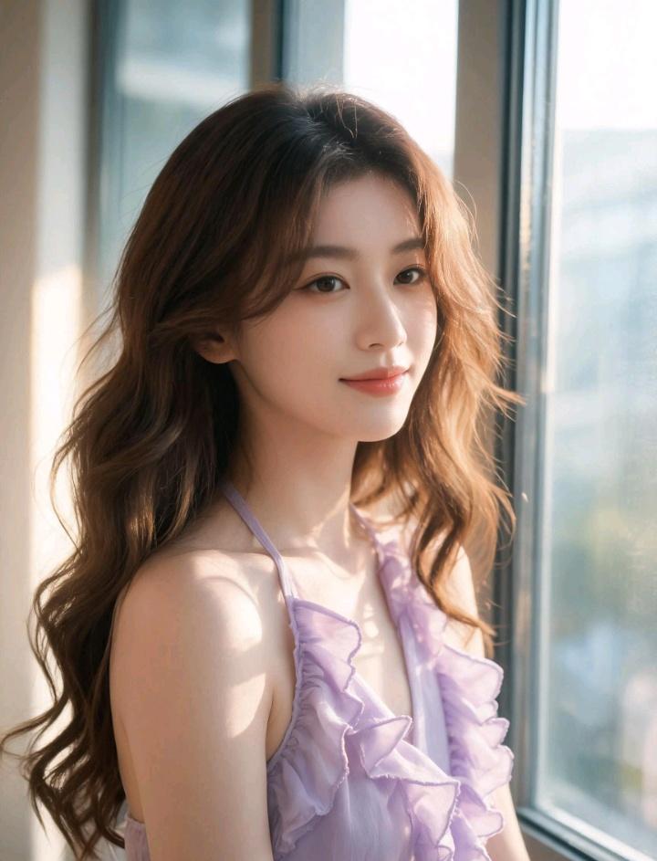 阳光洒在她温柔的脸上，真美。在你眼里，什么样的女人最漂亮 温柔治愈款美女 温婉大