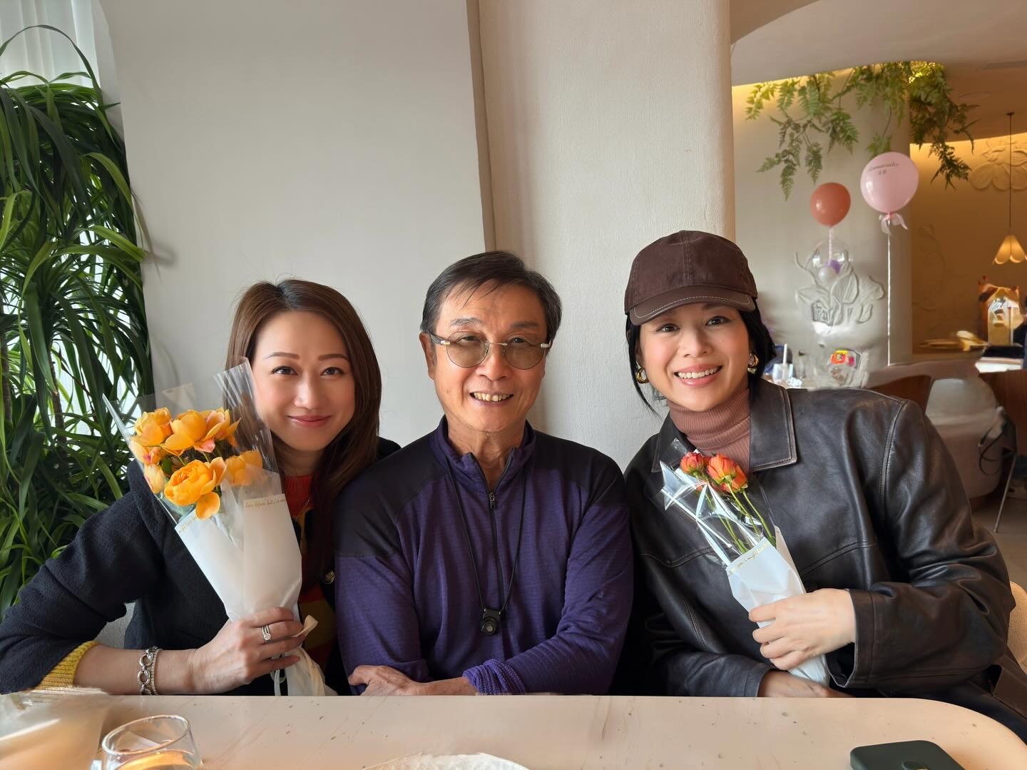 刘松仁、胡杏儿、夏竹欣聚会 