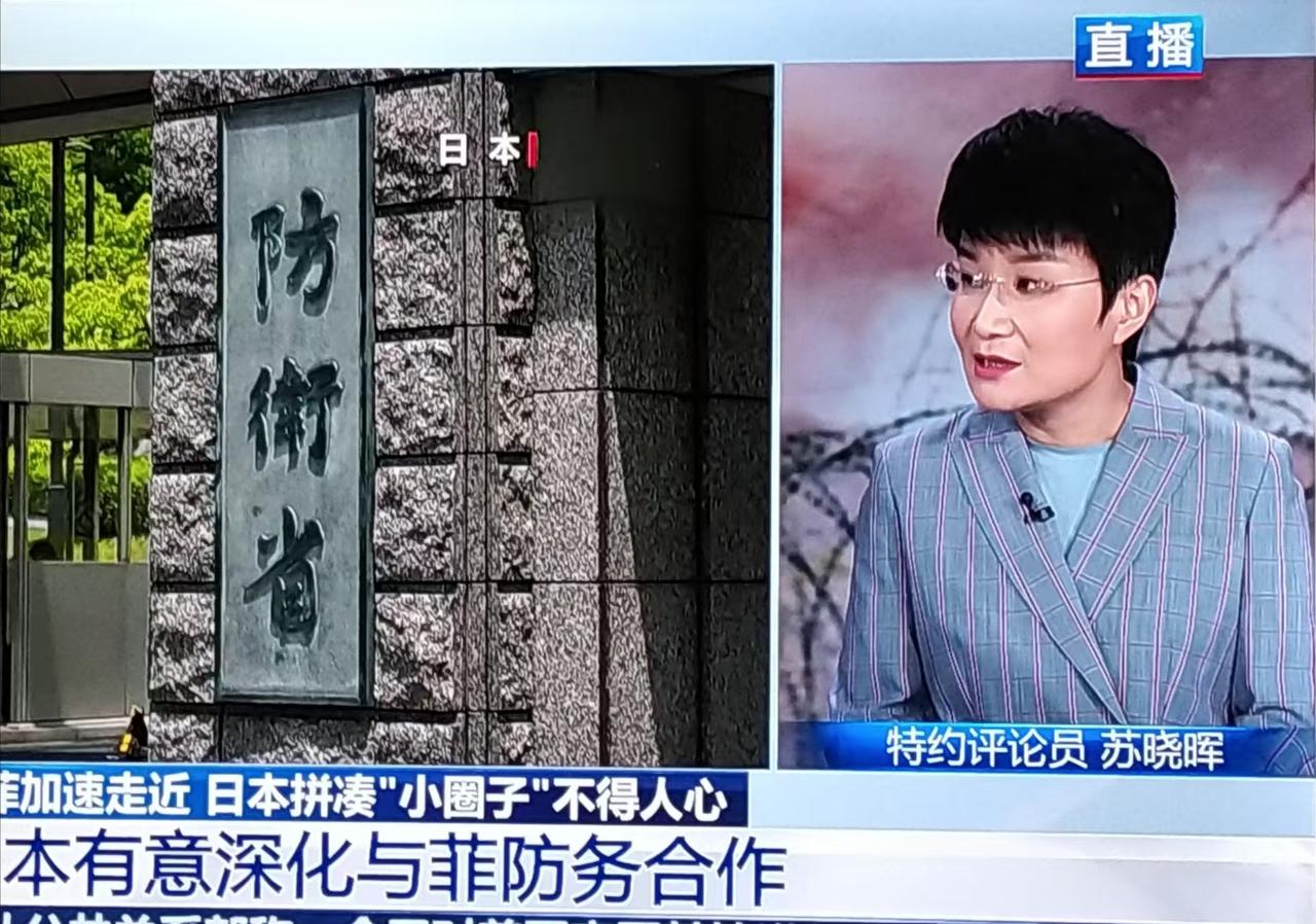 刚才看央视新闻，又看到了著名军事专家、央视特约评论员苏晓辉女士坐在嘉宾席上谈论时