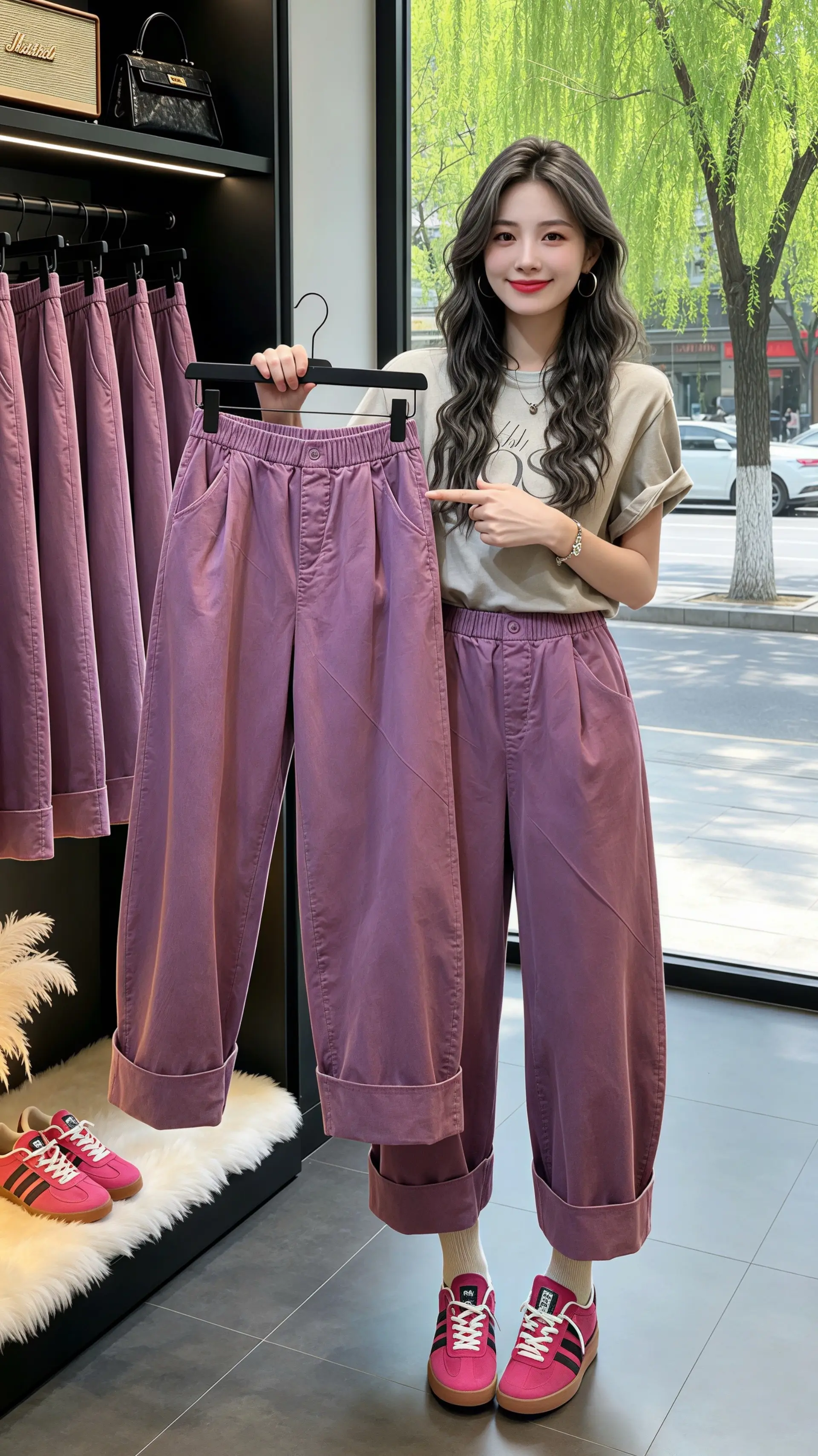 这才是女生们想找的裤子吧 百搭神裤人手一条 一眼就爱上的神裤 一眼心动...