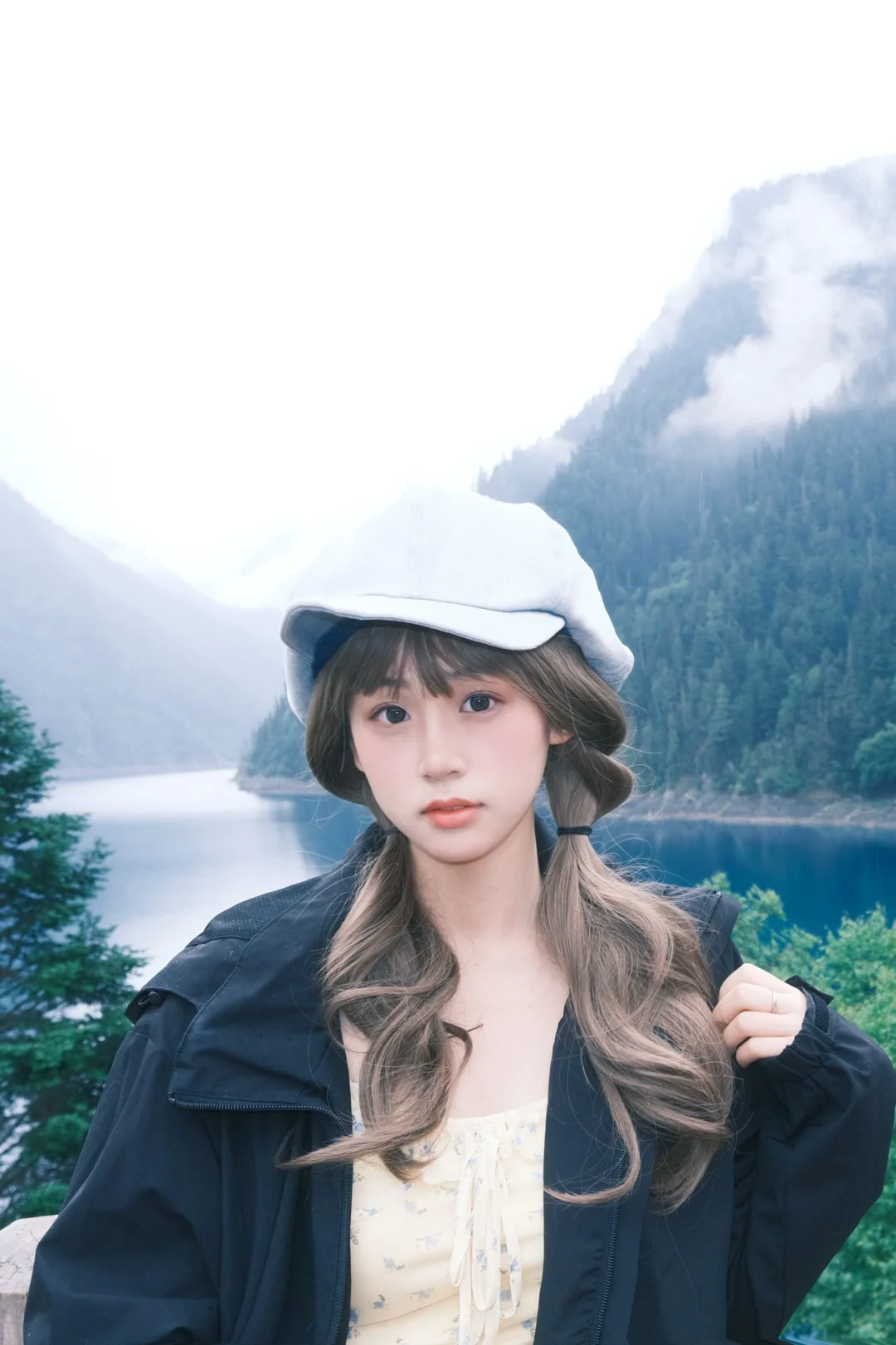 九寨沟雨天也美的很安心