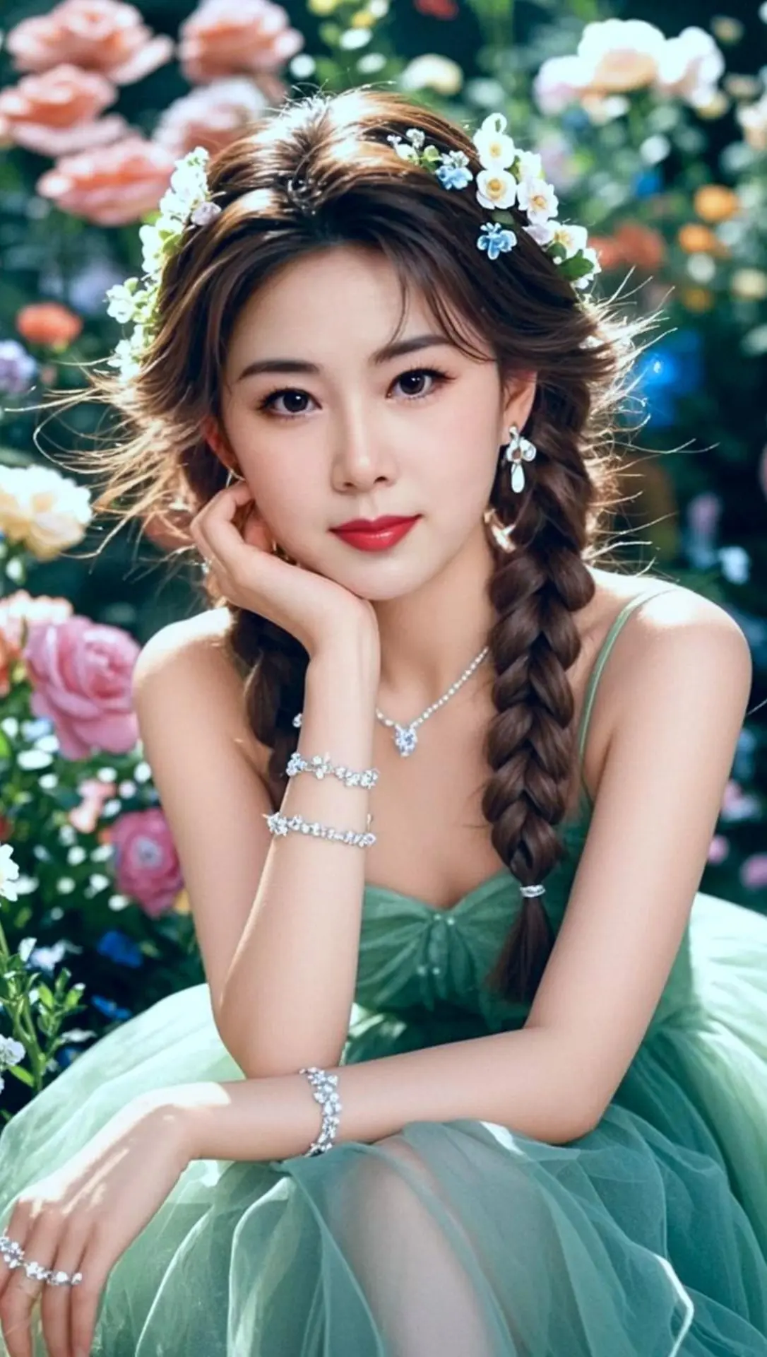 AI森系清新写真 随变ai随便玩