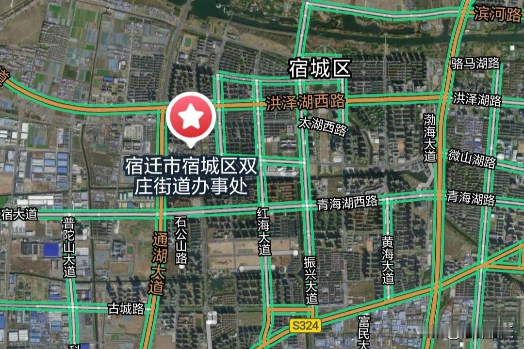 宿迁中心城区的发展框架一路向西、向南铺展，清晰勾勒出城市城镇化的前行轨迹。
曾经