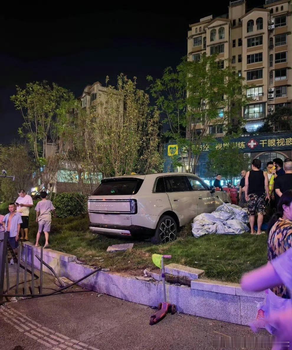小米澎程首撞[泪奔][泪奔][允悲][允悲]怎么撞个车都要上热搜是小米澎程人红是