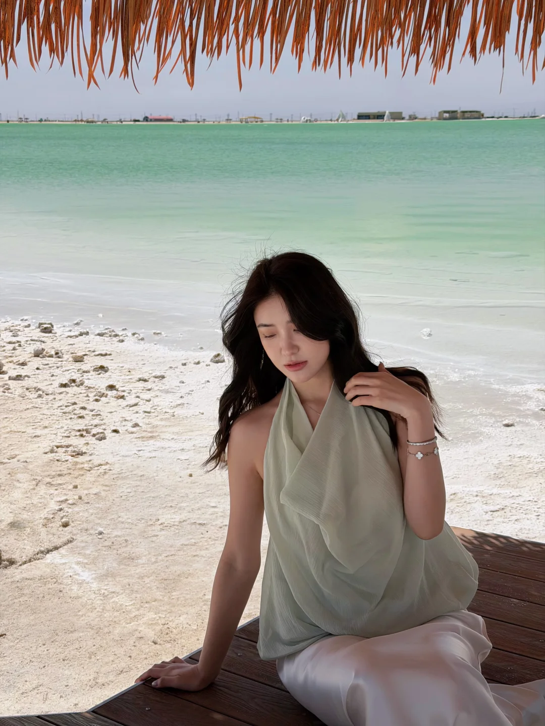 察尔汗盐湖 你美！！