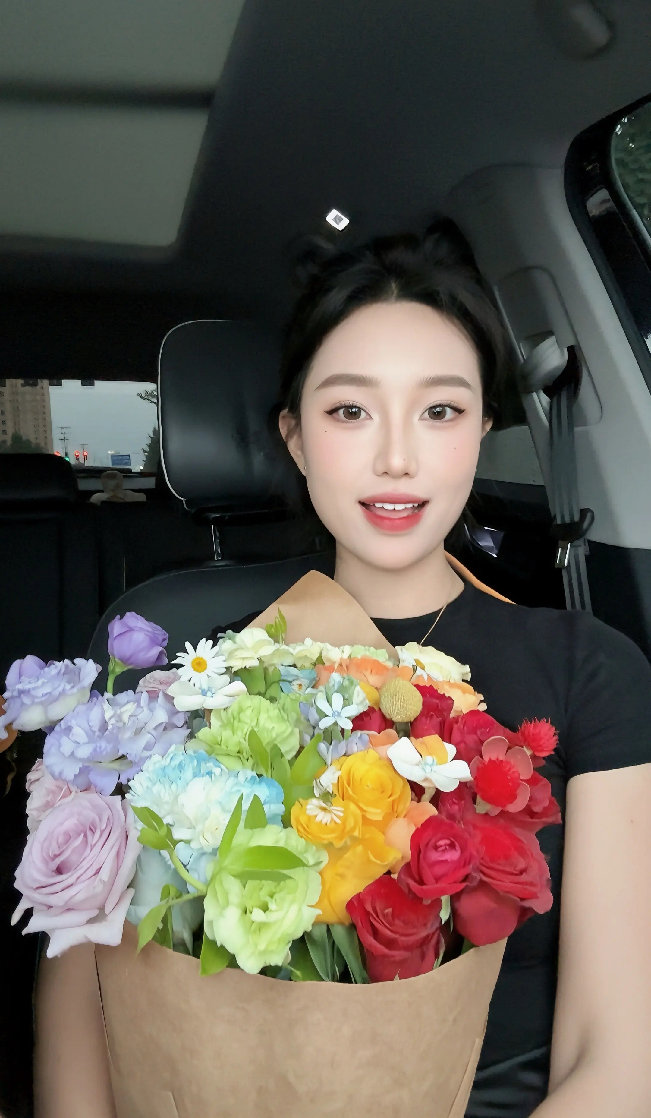 看看大家相册里面和花的自拍