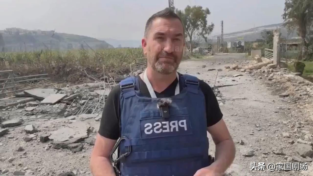 俄罗斯记者被以军炸飞。
      今日俄罗斯（RT）记者史蒂夫・斯威尼及其摄像