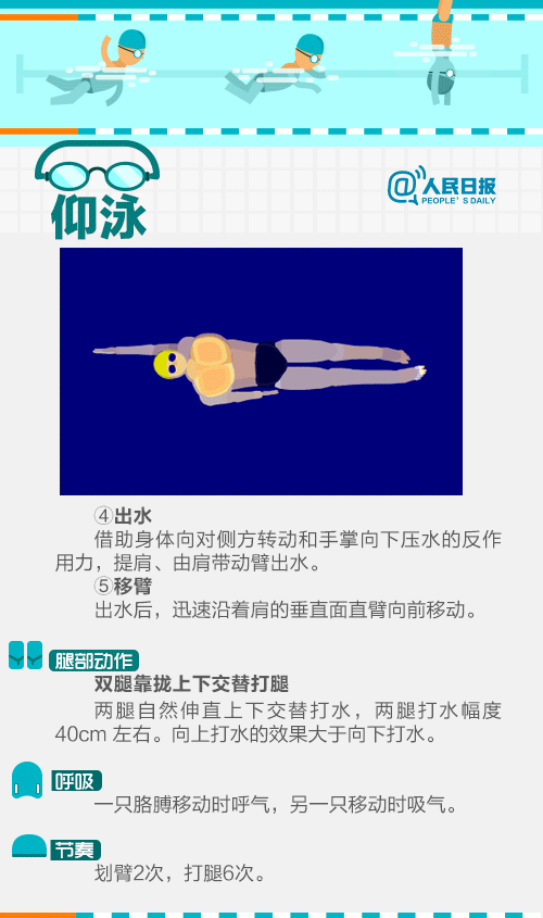 不会游泳的看过来！送你实用游泳教程 