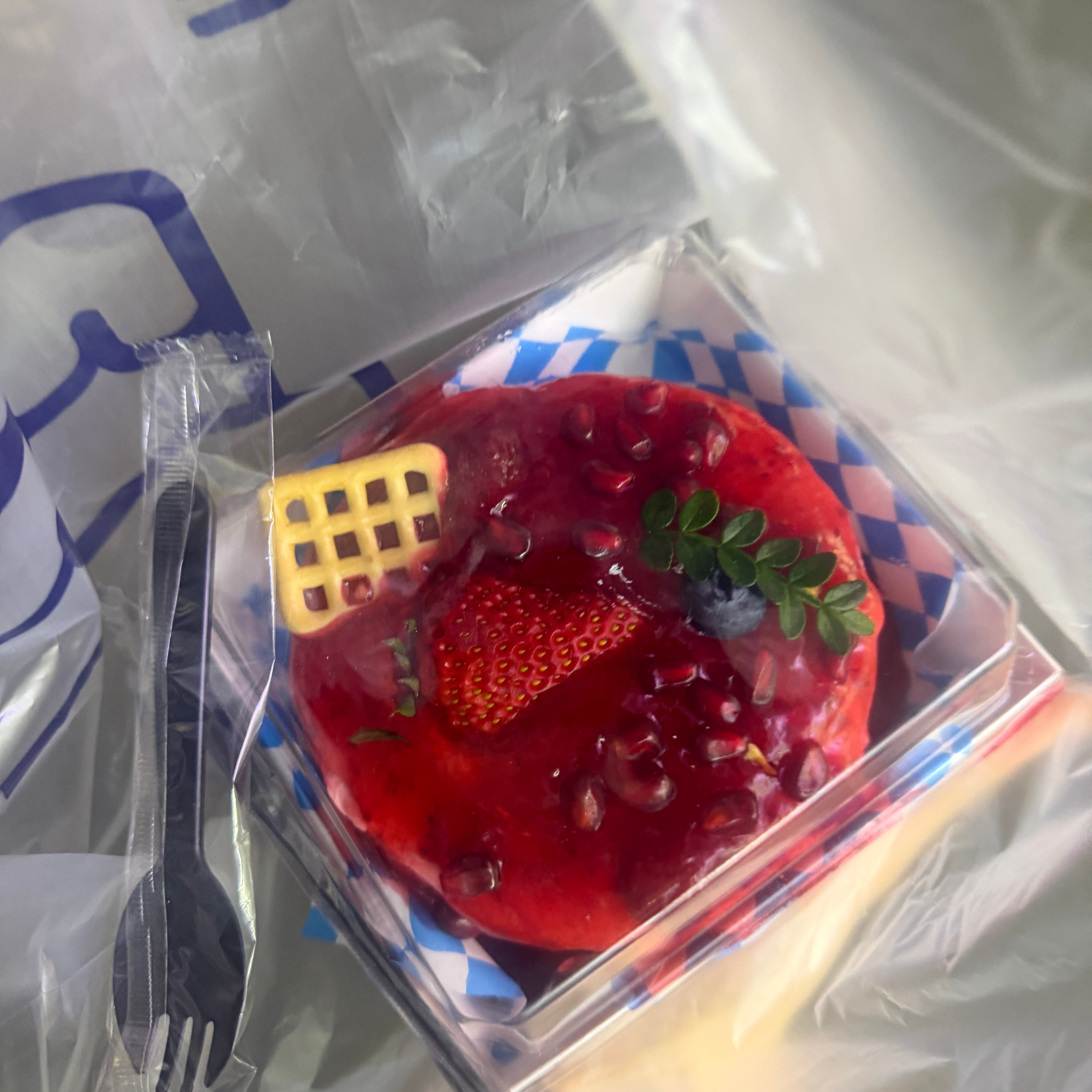 一个蛋糕换来的开心🤓 