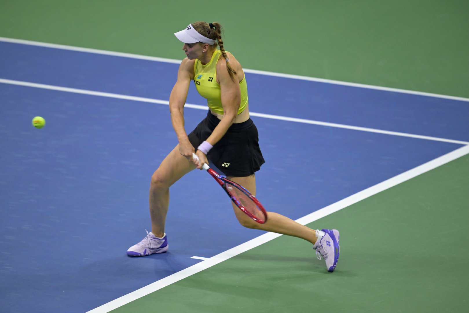 大满贯第三冠 🏆 莱巴金娜首次登顶美网2026美网女单决赛，莱巴金娜直以 6-