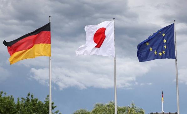 德日又要联合搞事情？根据美媒报道，德国希望与日本达成新的防务协议，以便两国军队更