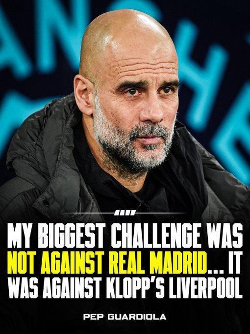 【瓜迪奥拉的最大挑战】曼城1比2皇马 在最近5个欧冠赛季，曼城有4个赛季是被皇马