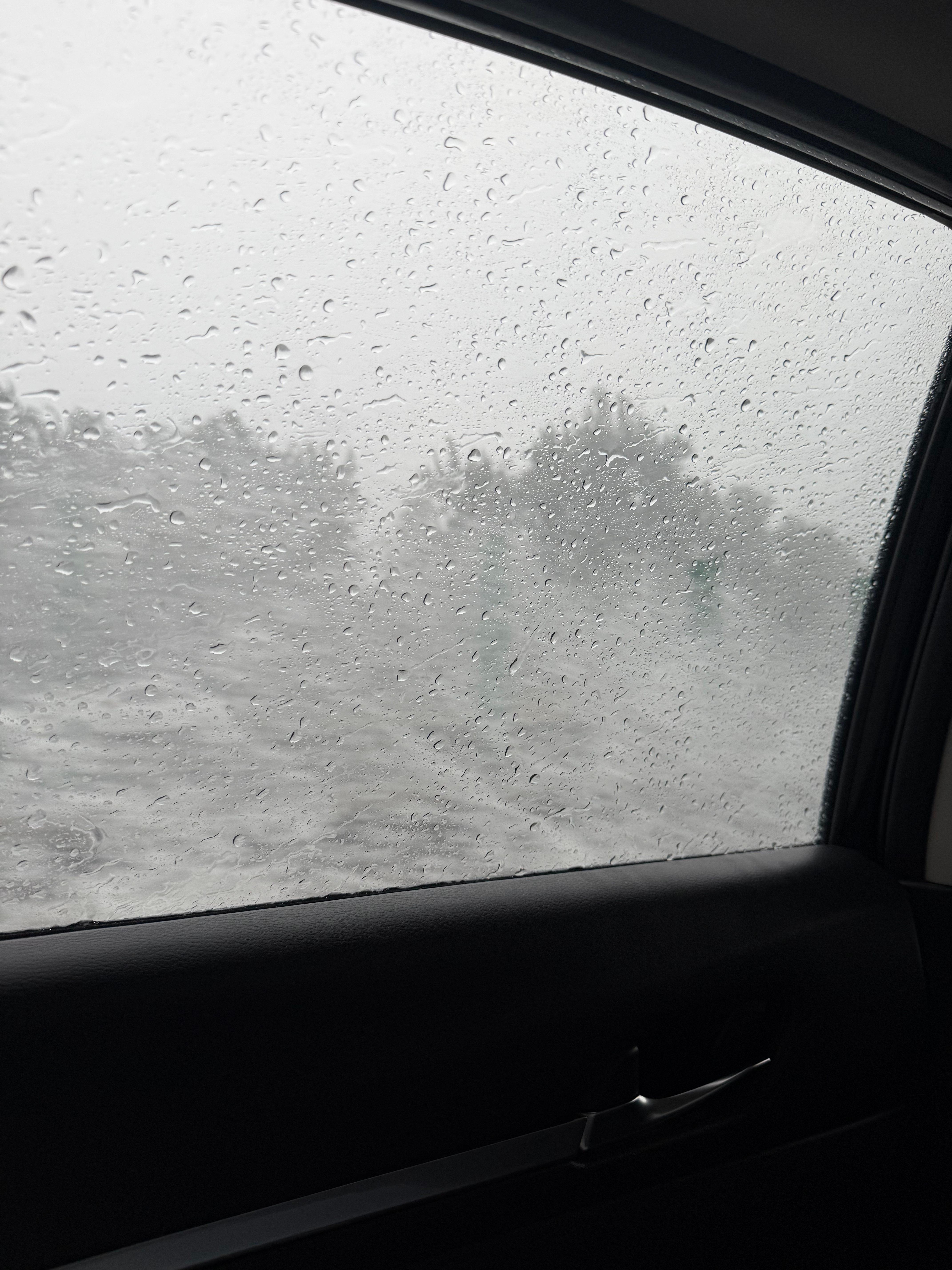 好大的雨